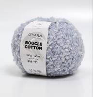 BOUCLE COTTON 806 38% меринос 12% альпака 38% хлопок 12% па 140м/100г