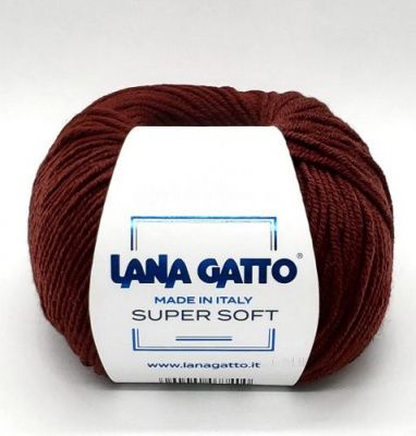 Lana Gatto Super Soft (14526) 100% меринос экстрафайн 50 г/125 м